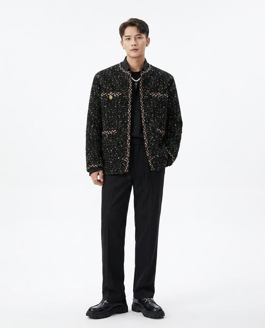 Nord Wear - Dogar | Textured Collarless Jacket Men