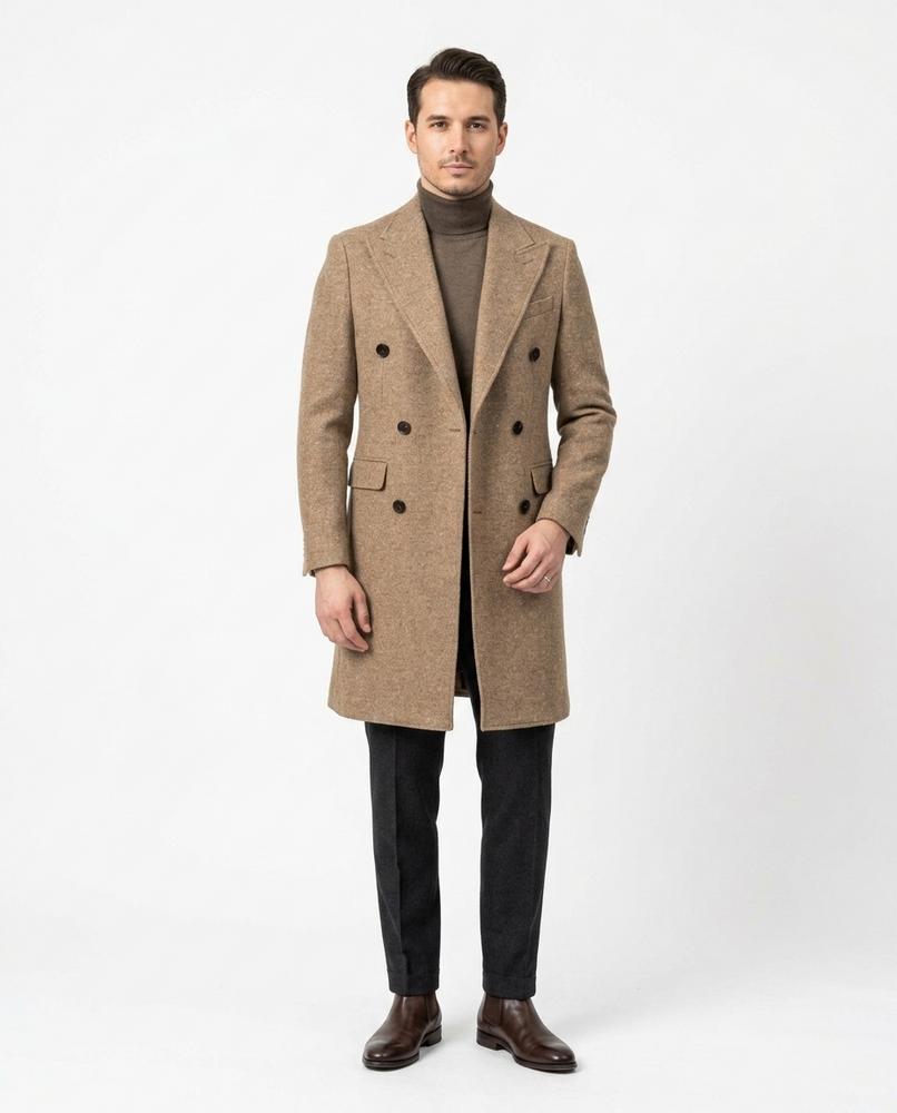 Nord Wear - Likor | Double-Breasted Textured Coat Men