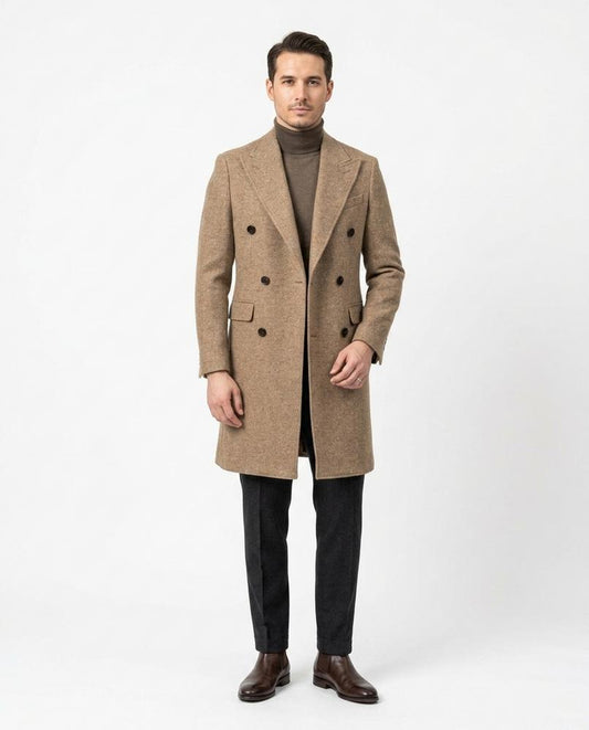 Nord Wear - Likor | Double-Breasted Textured Coat Men