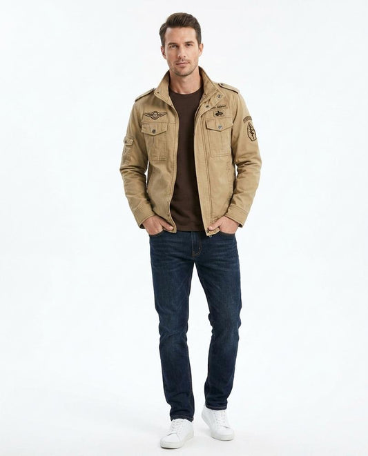 Nord Wear - Aorim | Cotton Patched Jacket Men