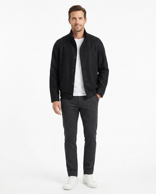 Nord Wear - Seben | Button-Front Stand-Collar Jacket Men