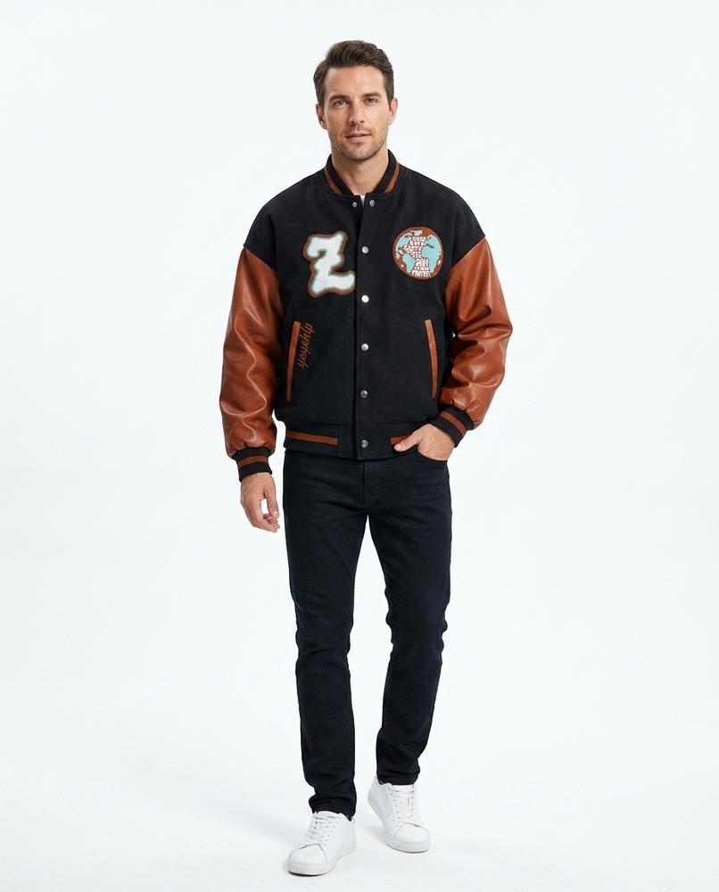 Nord Wear - Yimul | Embroidered Color-Block Jacket Unisex