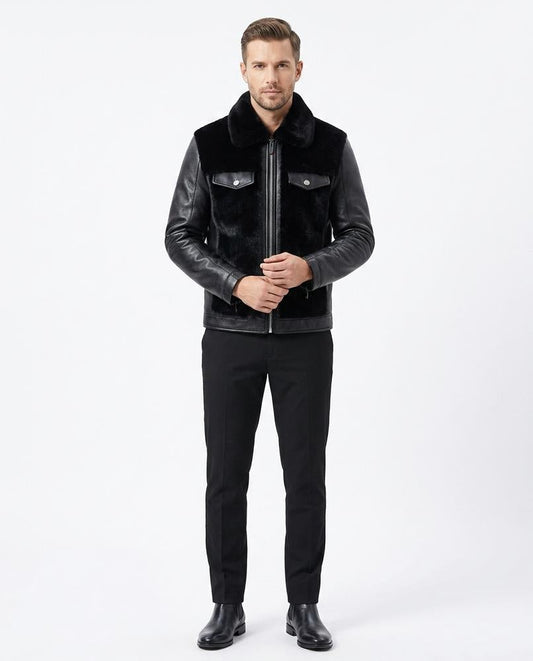 Nord Wear - Dovor | Faux-Shearling Zip-Up Jacket Men
