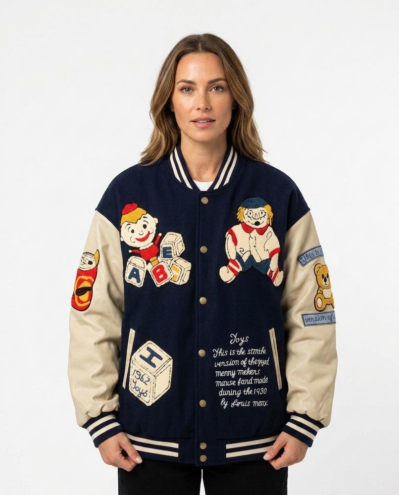 Nord Wear - Nubil | Embroidered Two-Tone Jacket Unisex