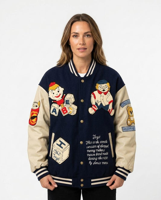 Nord Wear - Nubil | Embroidered Two-Tone Jacket Unisex