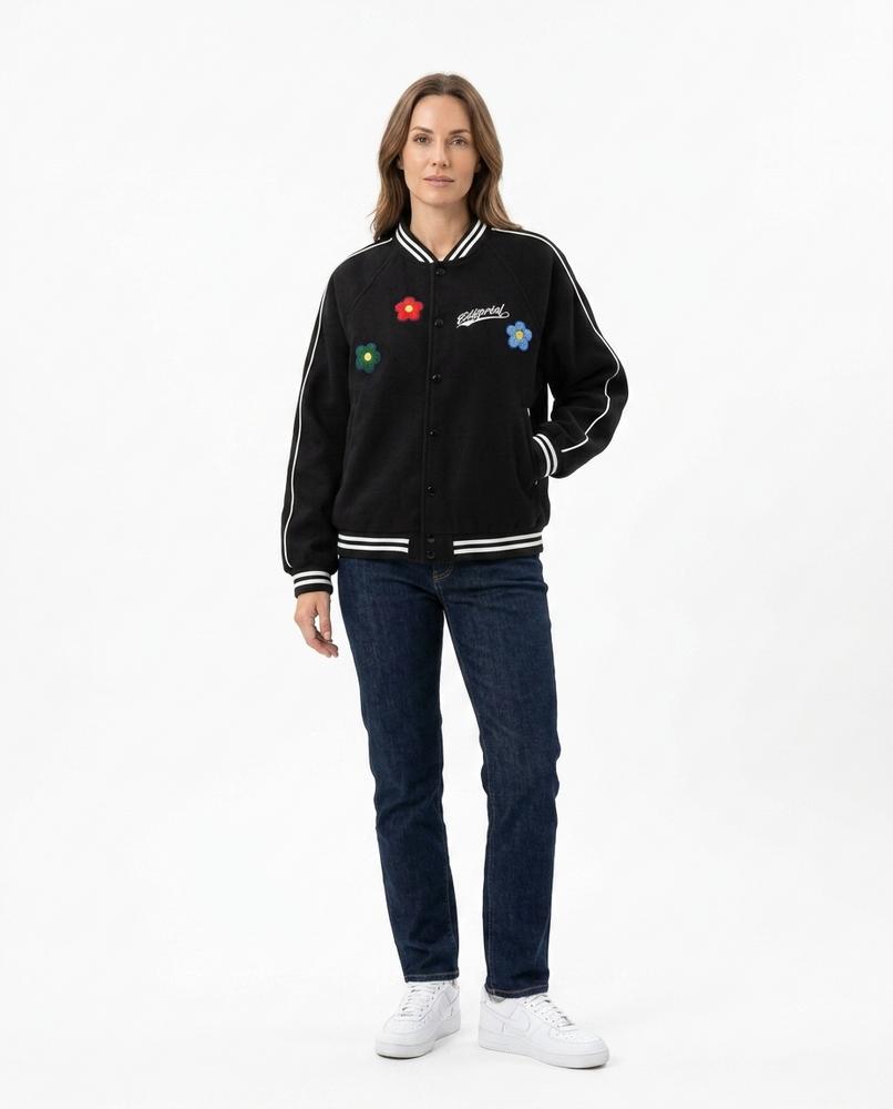 Nord Wear - Vemur | Embroidered Piped Jacket Unisex