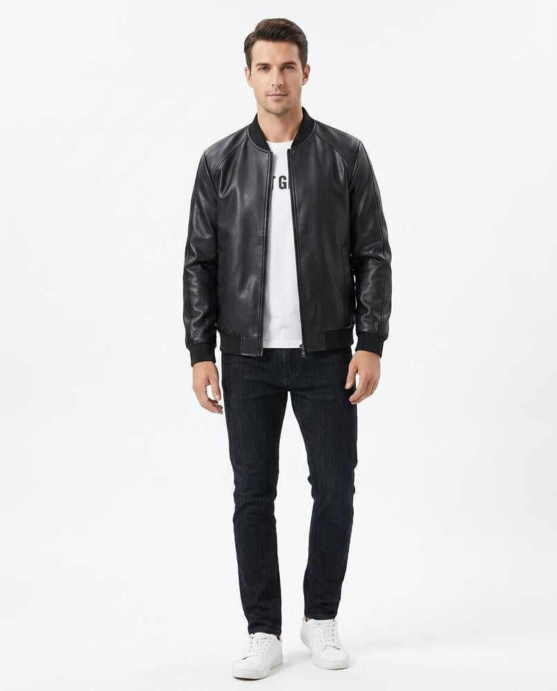 Nord Wear - Naved | Faux Leather Lined Jacket Men