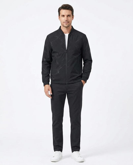 Nord Wear - Dobik | Patterned Zippered Jacket Men