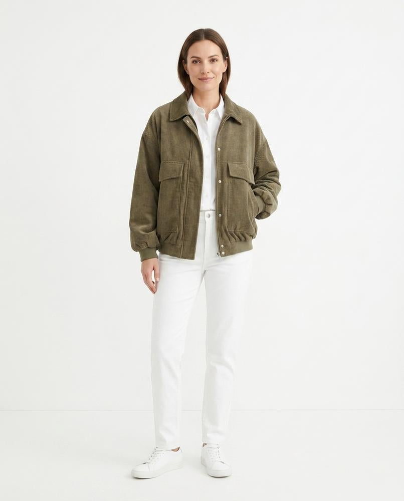 Nord Wear - Camem | Corduroy Padded Jacket Women