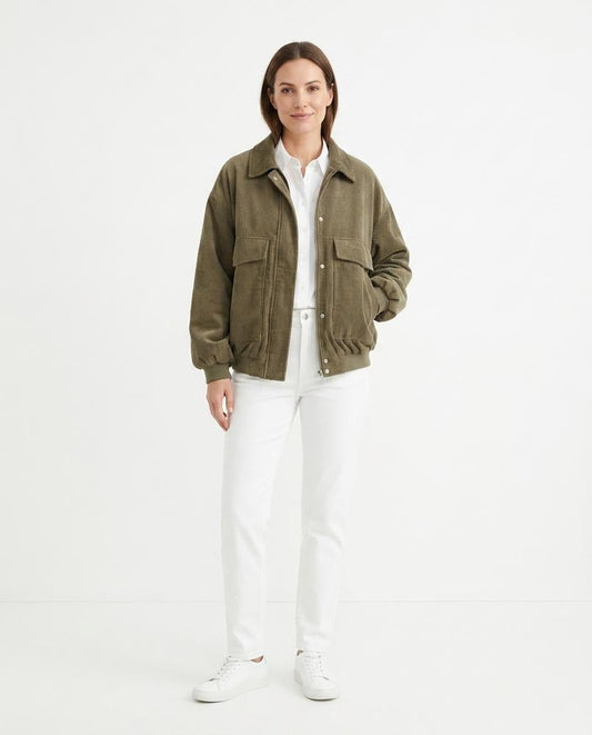 Nord Wear - Camem | Corduroy Padded Jacket Women