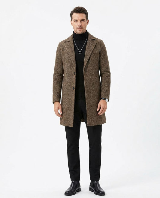 Nord Wear - Cikir | Textured Single-Breasted Coat Men
