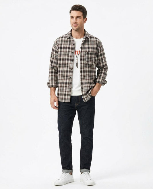 Nord Wear - Renuv | Plaid Long-Sleeved Shirt Men