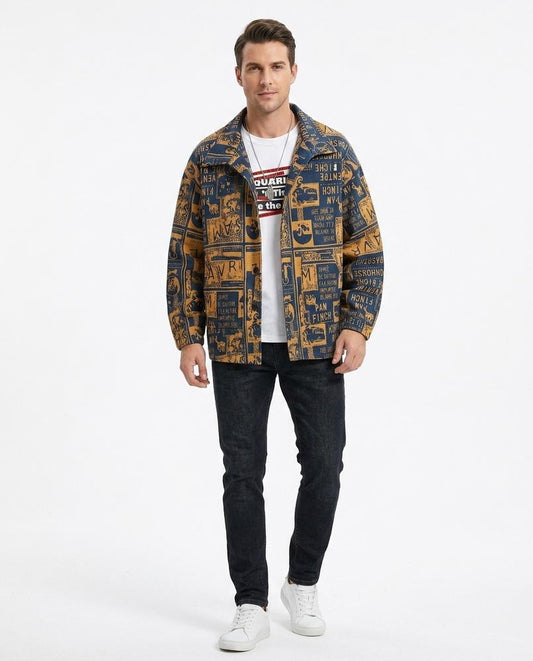 Nord Wear - Lepor | Printed Button-Up Jacket Men