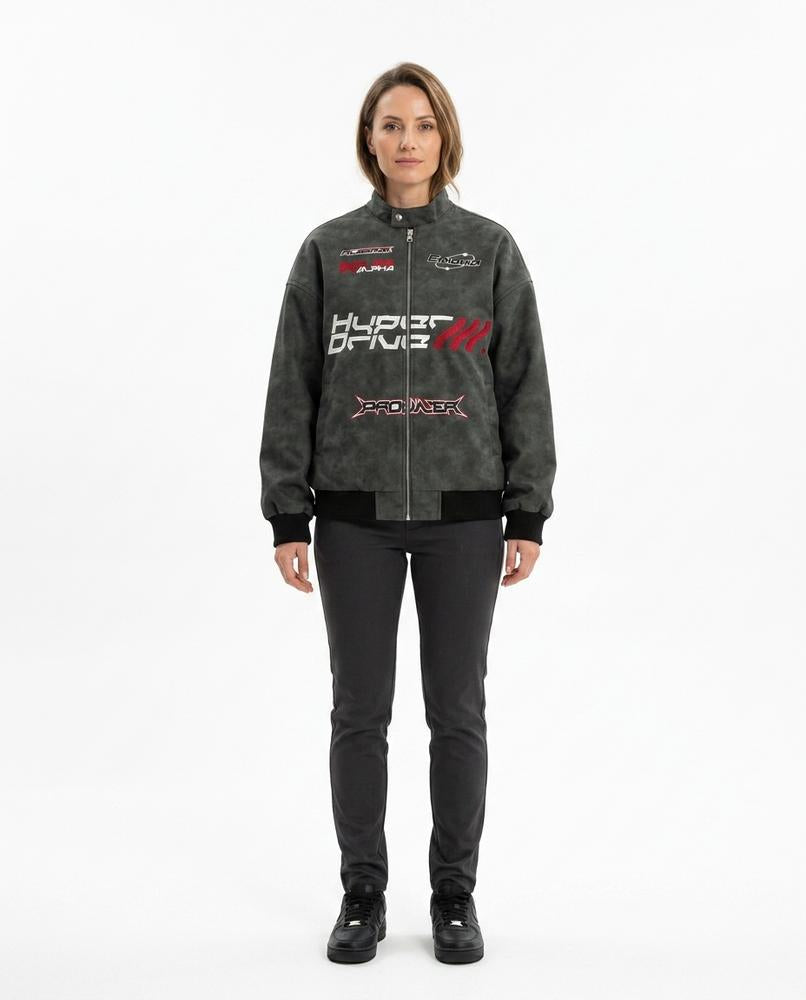 Nord Wear - Nunen | Embroidered Washed-Look Jacket Unisex