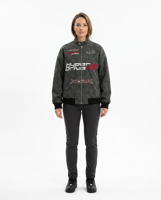 Nord Wear - Nunen | Embroidered Washed-Look Jacket Unisex