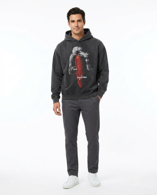 Nord Wear - Zibed | Printed Washed Hoodie Unisex