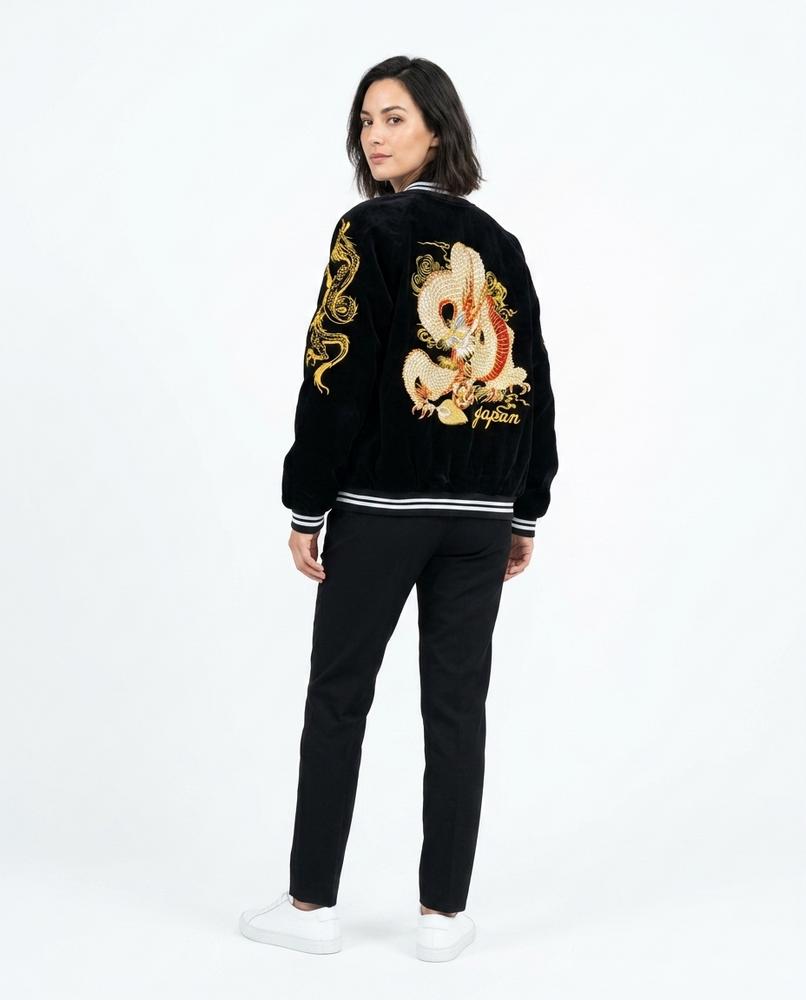 Nord Wear - Motot | Velvet Embroidered Jacket Unisex