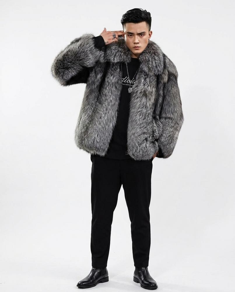 Nord Wear - Detor | Faux-Fur Lapel-Collar Jacket Men