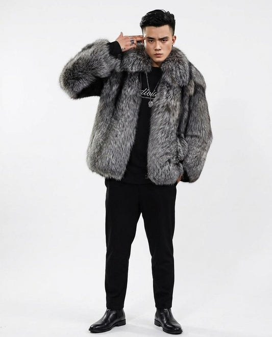 Nord Wear - Detor | Faux-Fur Lapel-Collar Jacket Men