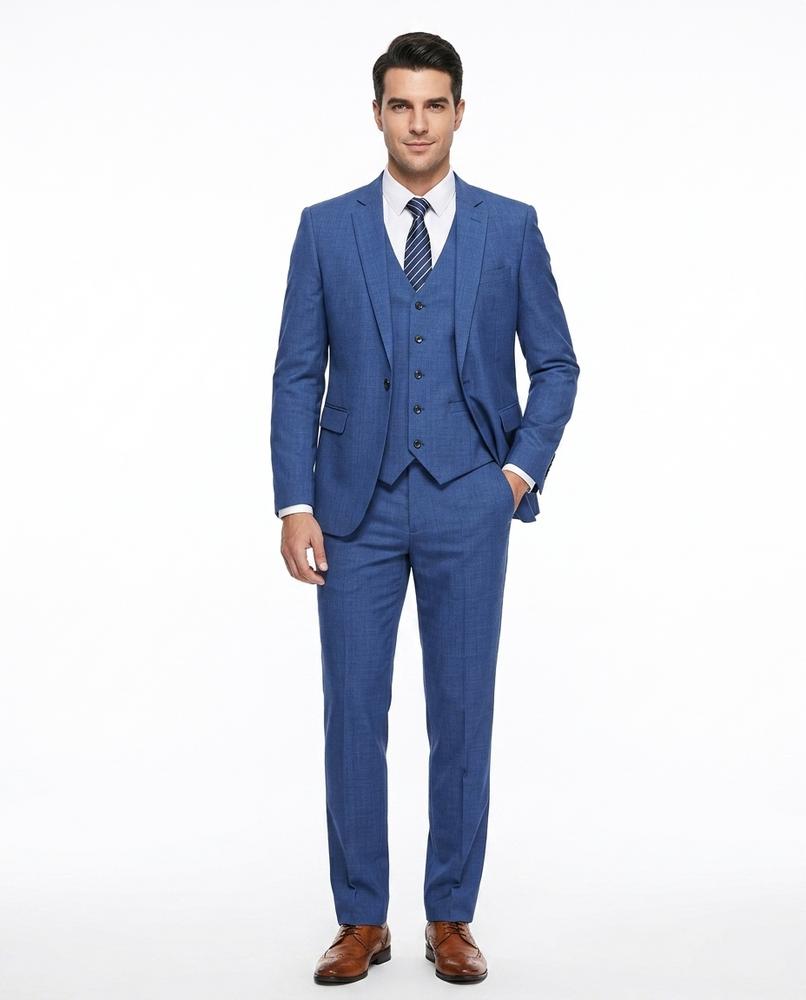 Nord Wear - Aokir | Three-Piece Slim Fit Suit Men