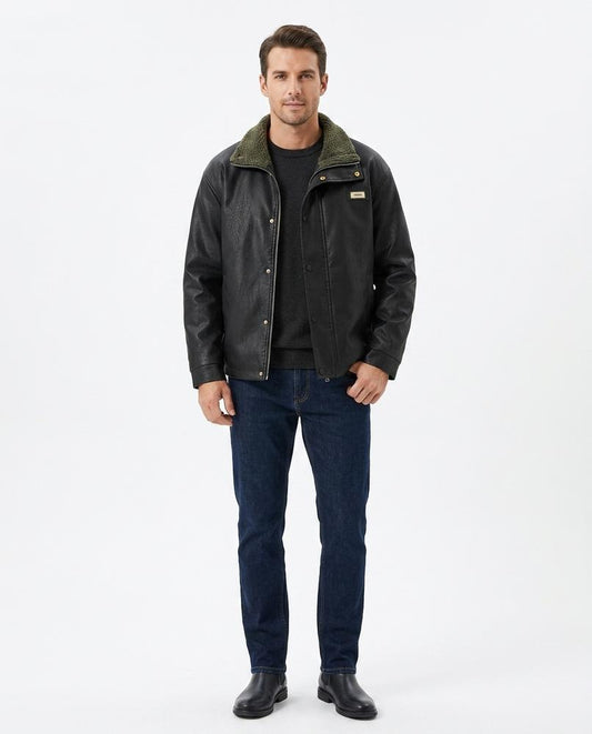 Nord Wear - Nebot | Coated Sherpa-Collar Jacket Men