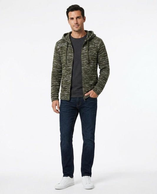 Nord Wear - Tavok | Hooded Marled Knit Cardigan Men