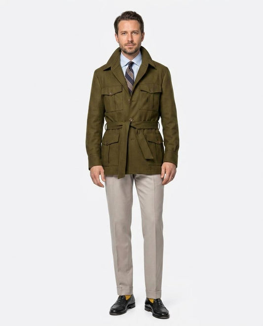 Nord Wear - Aozan | Belted Four-Pocket Jacket Men
