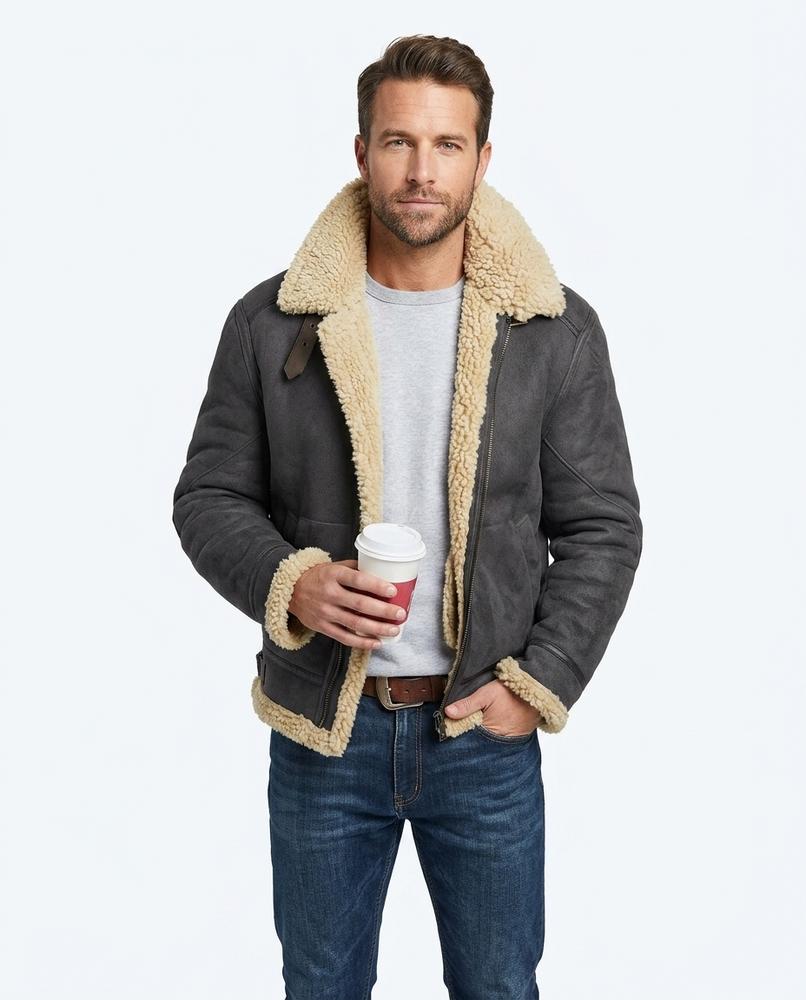 Nord Wear - Yavun | Shearling-Lined Zip-Up Jacket Men