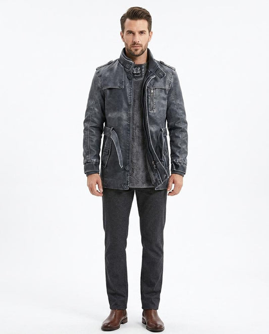 Nord Wear - Aozor | Washed Stand-Collar Jacket Men