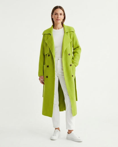 Nord Wear - Aozer | Rib-Knit Double-Breasted Coat Women