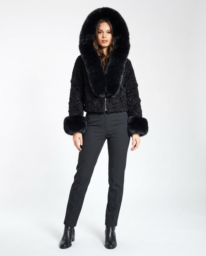 Nord Wear - Yawod | Faux Fur-Trimmed Textured Jacket Women