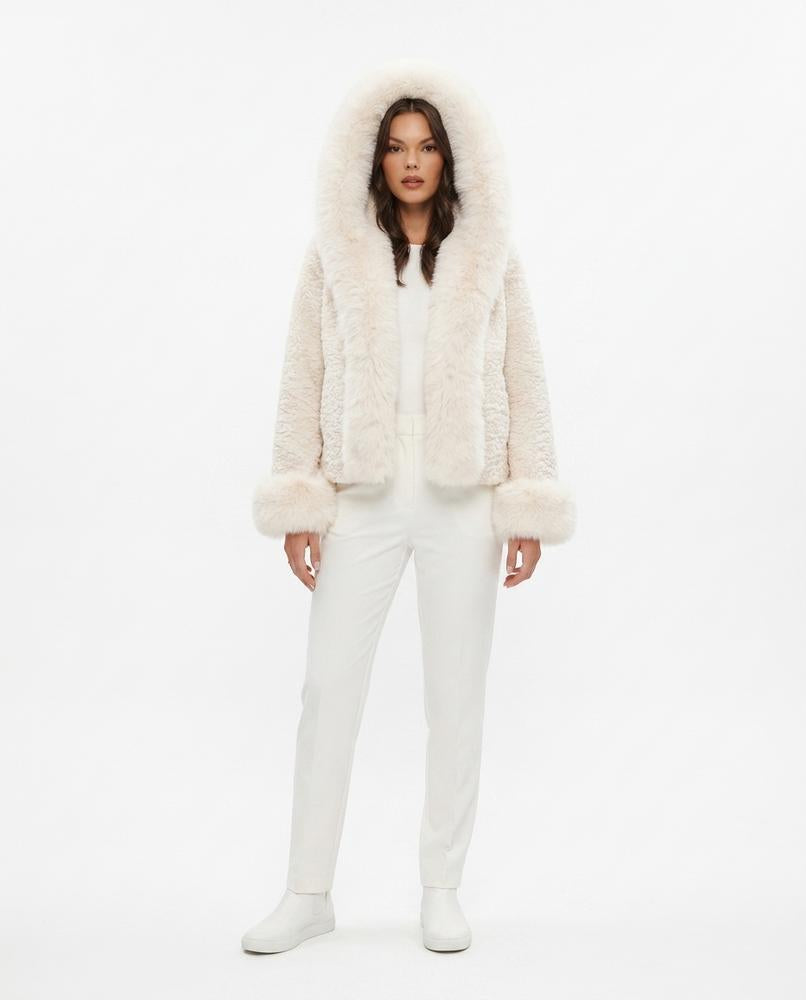 Nord Wear - Yawod | Faux Fur-Trimmed Textured Jacket Women