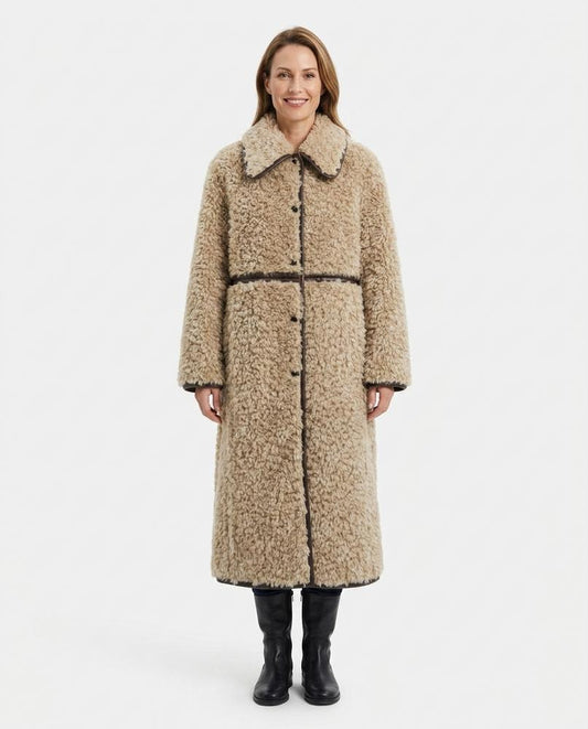Nord Wear - Rorut | Textured Piped Coat Women