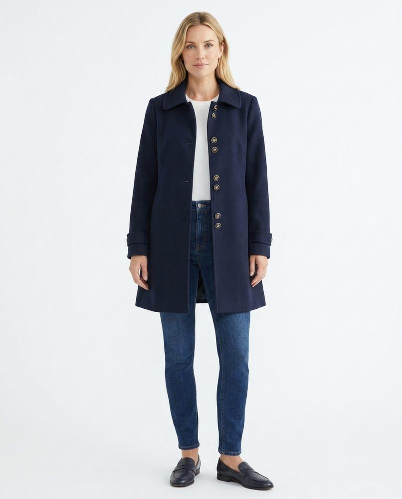 Nord Wear - Yabur | Single-Breasted Knee-Length Coat Women