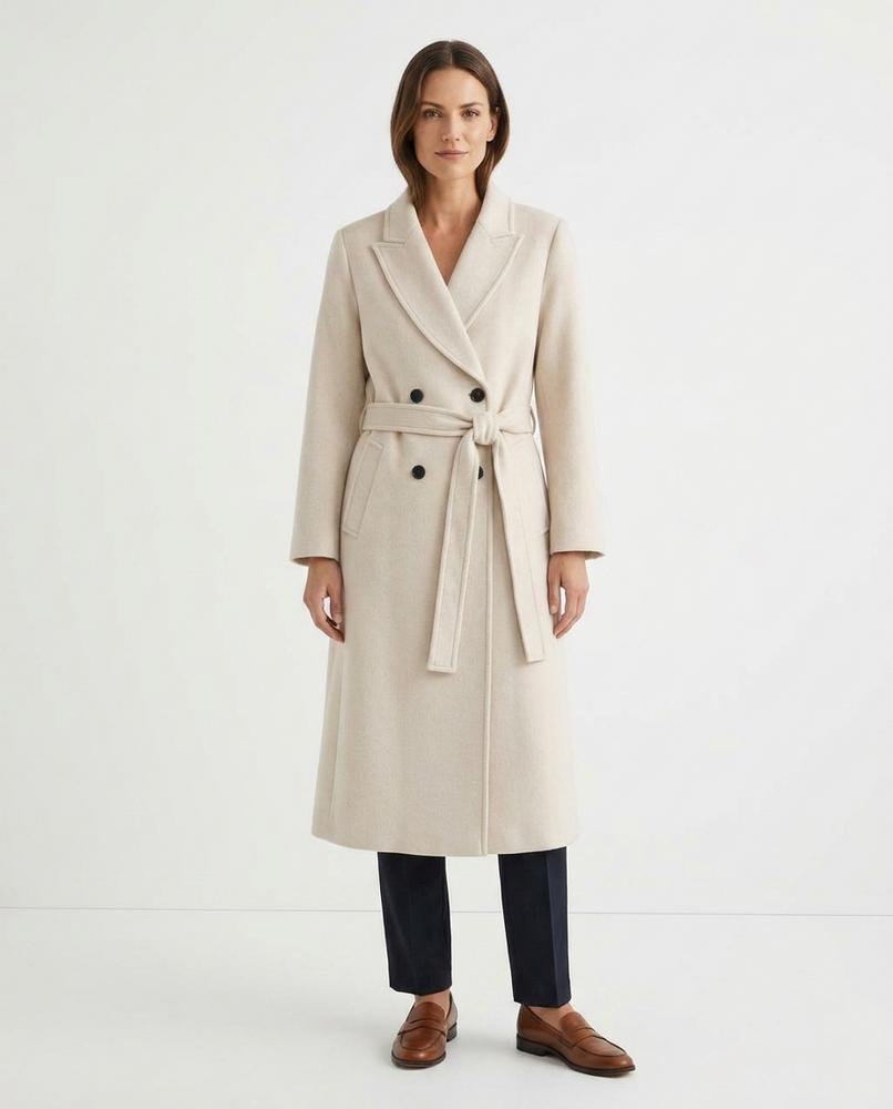 Nord Wear - Rozod | Double-Breasted Belted Coat Women
