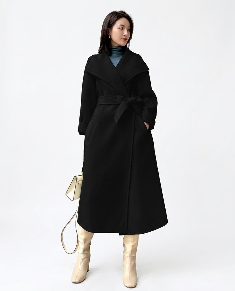 Nord Wear - Eawin | Belted Wool Coat Women