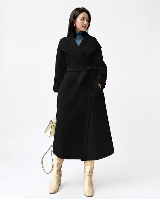 Nord Wear - Eawin | Belted Wool Coat Women