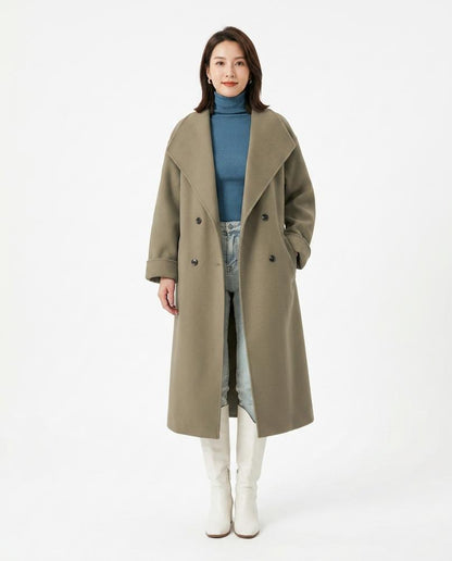 Nord Wear - Eawin | Belted Wool Coat Women