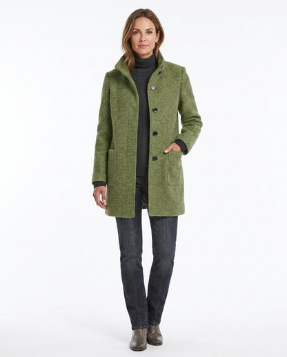 Nord Wear - Diten | Single-Breasted Textured Coat Women