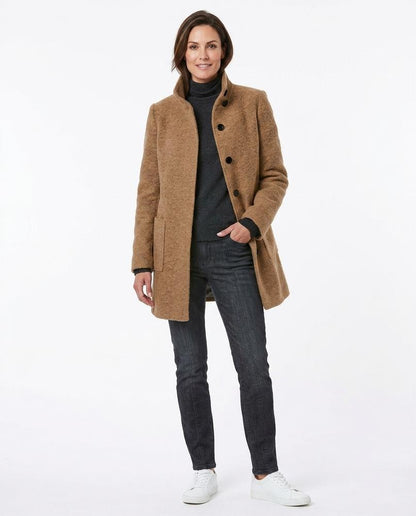 Nord Wear - Diten | Single-Breasted Textured Coat Women