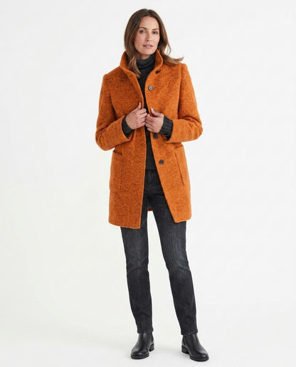 Nord Wear - Diten | Single-Breasted Textured Coat Women