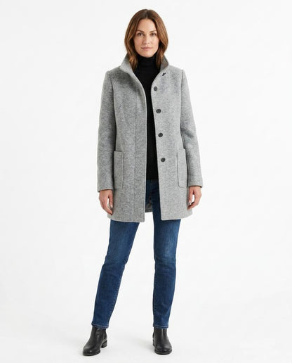 Nord Wear - Diten | Single-Breasted Textured Coat Women