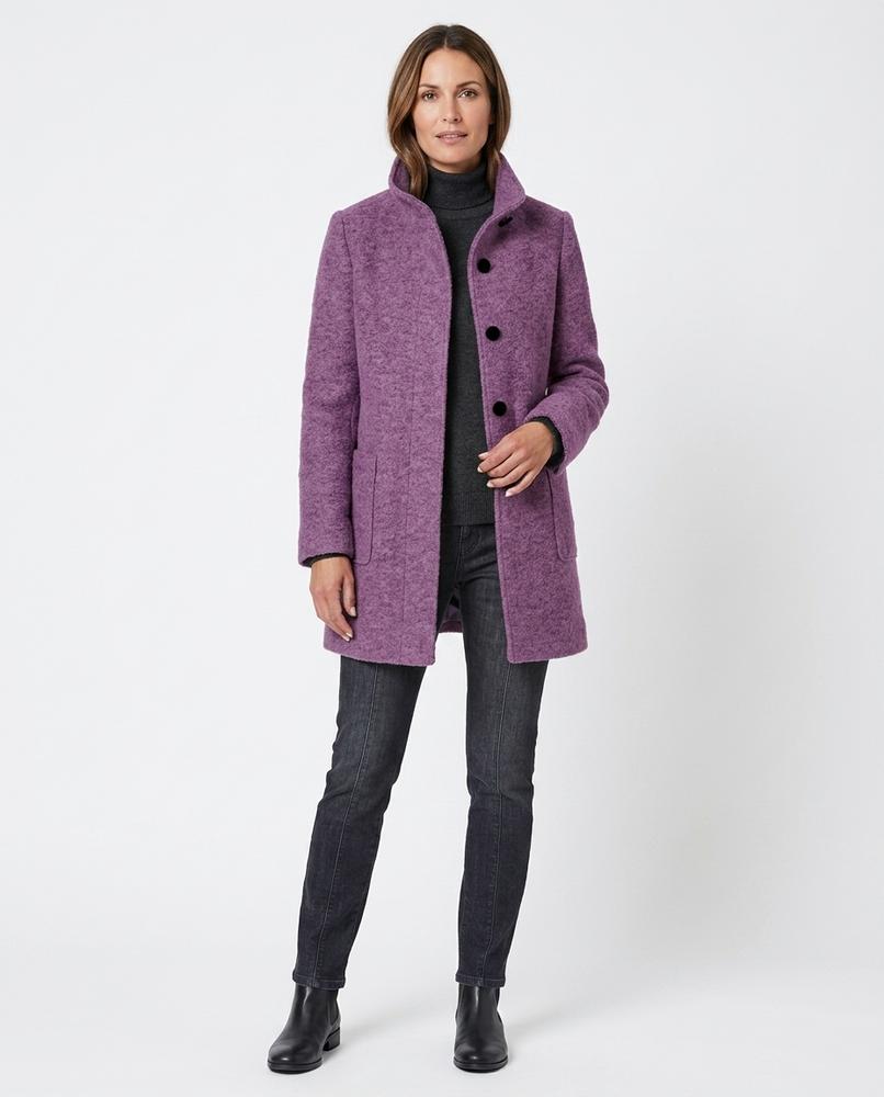 Nord Wear - Diten | Single-Breasted Textured Coat Women