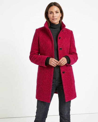 Nord Wear - Diten | Single-Breasted Textured Coat Women