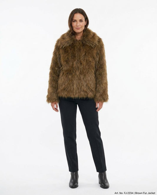 Nord Wear - Zoler | Faux Fur Relaxed Fit Jacket Women