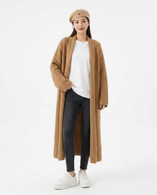 Nord Wear - Nupak | Long Rib-Knit Knit Cardigan Women