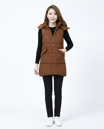 Nord Wear - Nudul | Quilted Hooded Vest Women