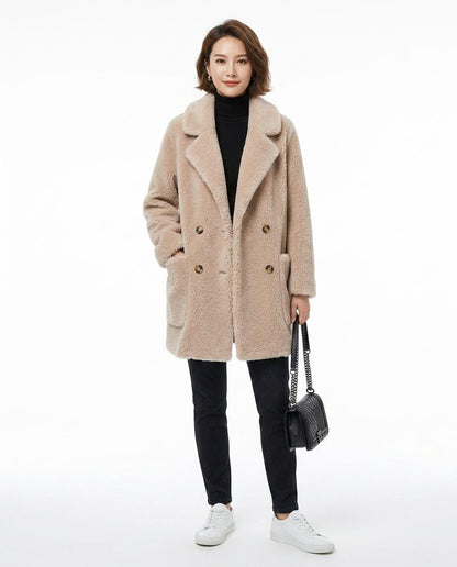 Nord Wear - Kedod | Double-Breasted Fleece Coat Women