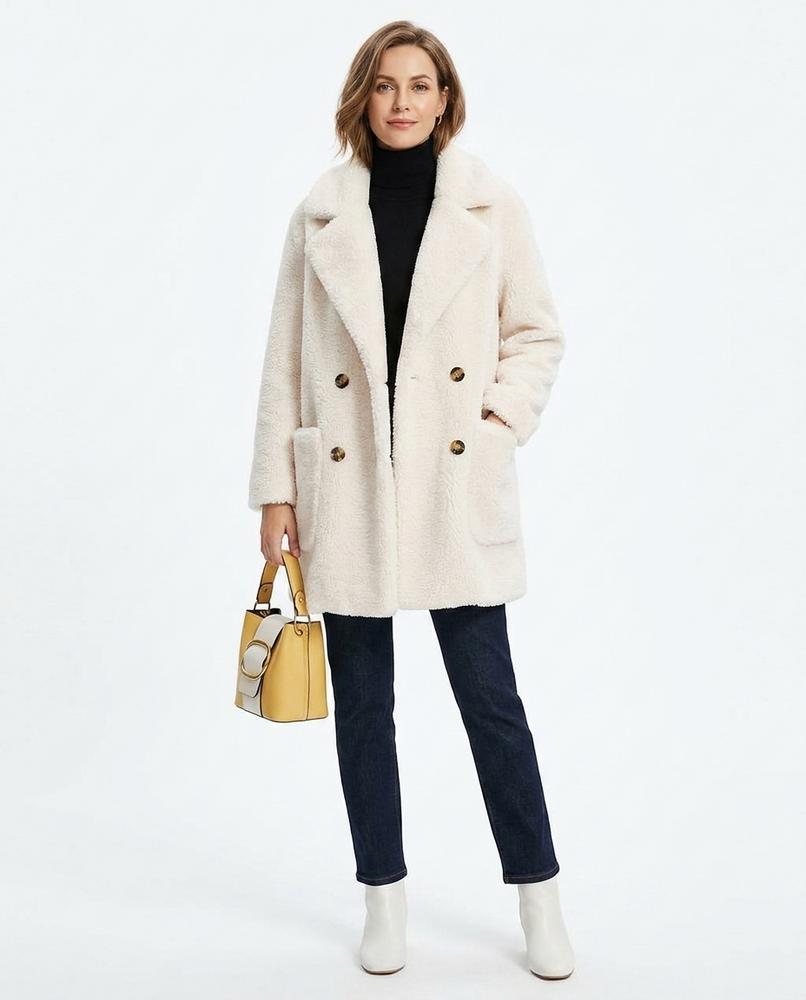 Nord Wear - Kedod | Double-Breasted Fleece Coat Women
