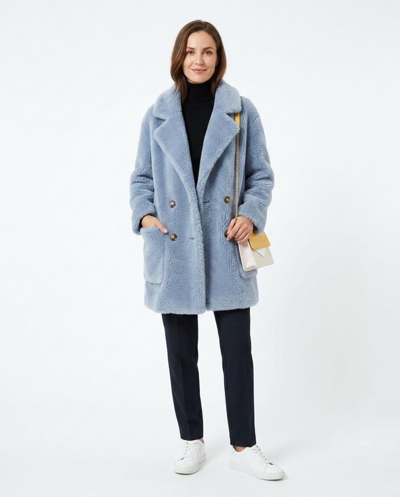 Nord Wear - Kedod | Double-Breasted Fleece Coat Women